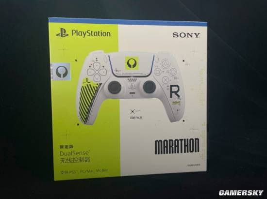 《马拉松》PS5限定手柄开箱：酸性风格活力满满