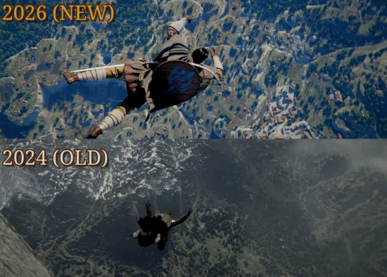 《红色沙漠》画面疯狂进步！已有神作之姿？