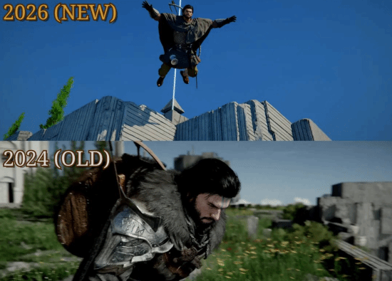 《红色沙漠》画面疯狂进步！已有神作之姿？