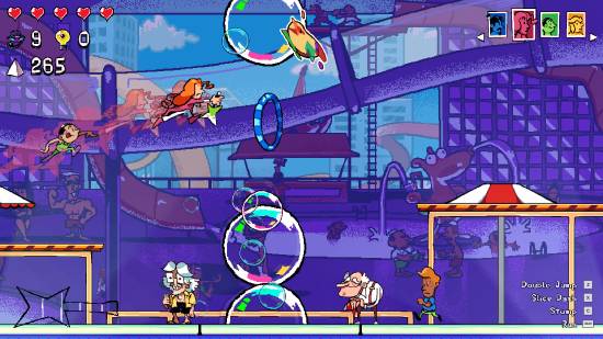 快节奏2D平台游戏《艺术狂飙》首次公布试玩版!