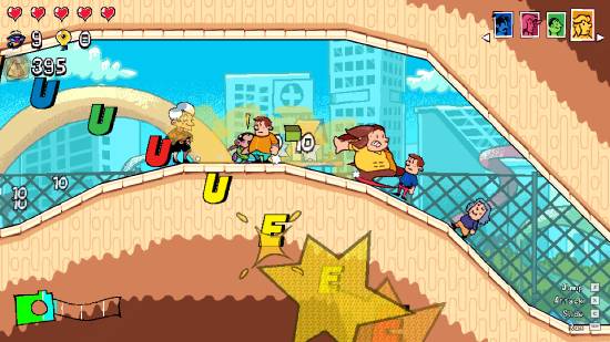 快节奏2D平台游戏《艺术狂飙》首次公布试玩版!