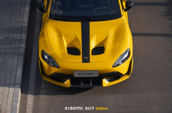 免费升级!小米SU7Ultra开孔机盖新增空气动力学叶片