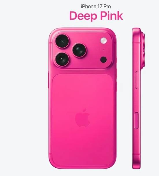 iPhone17Pro粉色版引热议 你喜欢深粉还是浅粉？