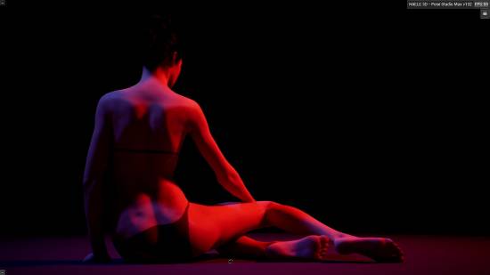 超真实人体建模软件《HAELE 3D - 姿势工作室 Max》公布