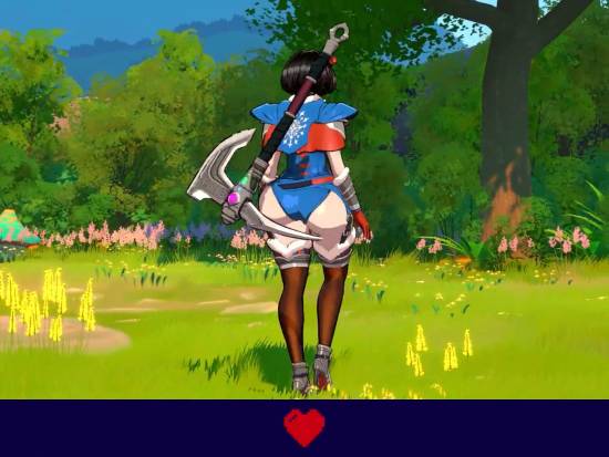 《Swords &amp; Slippers》展示游戏角色物理效果