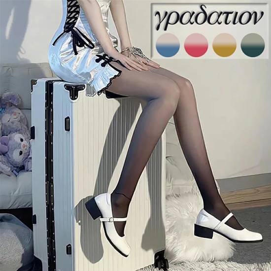 “渐变色丝袜”走红海外 脚到大腿根从深到浅