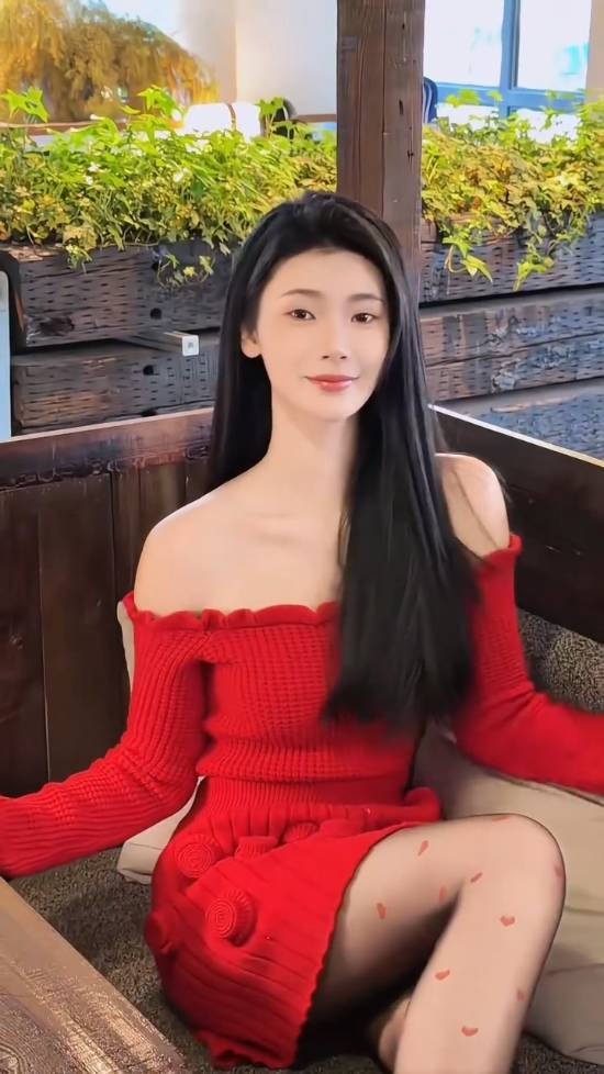 “浩浩妈”晒黑丝！红裙老“肩”巨猾