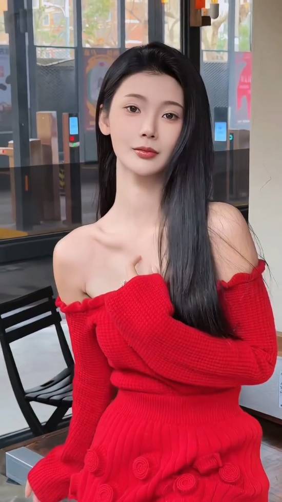 “浩浩妈”晒黑丝！红裙老“肩”巨猾