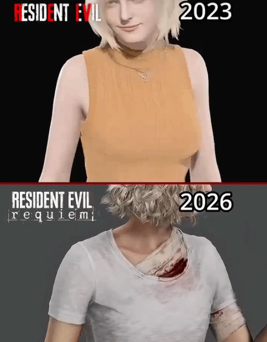 《生化危机9：安魂曲》史诗削弱！没有物理抖动效果